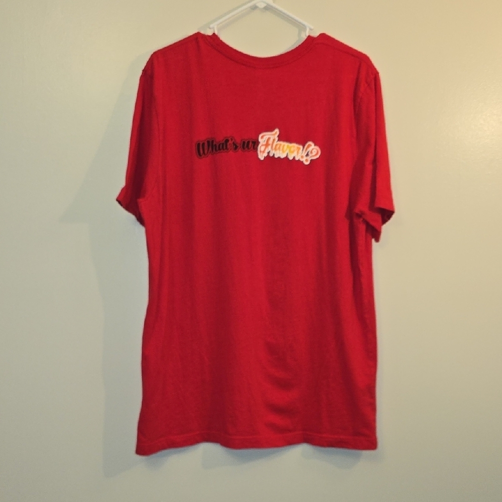 Bella Canvas Red Cali Blaze Graphic Men's Tee XL NWOT Never Worn LOT I - Picture 4 of 5